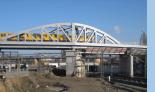 Brücke von Süden gesehen, nach Aufnahme des Betriebes.